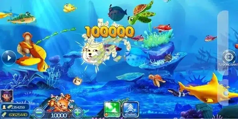 Mỗi loài cá trong game đều mang đến những phần thưởng hấp dẫn